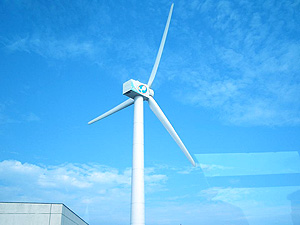 日本第二位の規模を誇る風力発電機